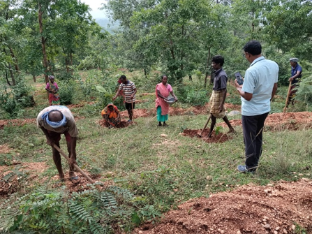 An example of soil conservation through the engagement of community of Sikriyatand village, Sikriyatand panchayat, pakartand