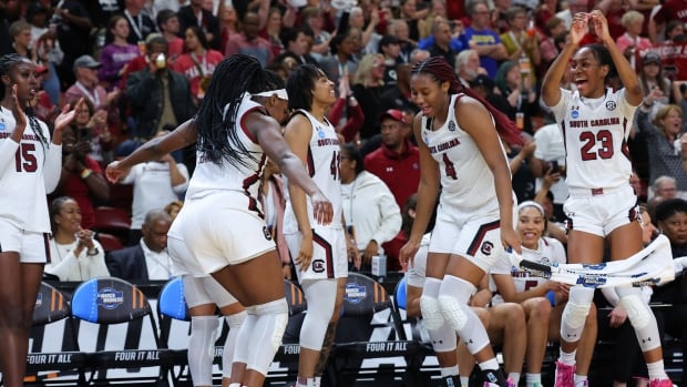 Defending champion South Carolina tops Maryland to roll into 3rd straight Final 4
