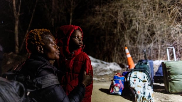 Stunned faces and heartbreak for migrants heading to Roxham as they learn Canada will likely send them back