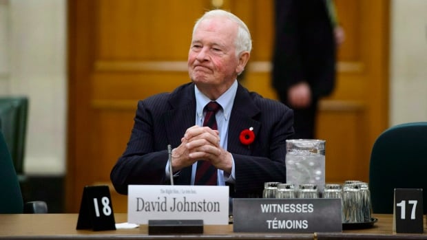 Once more, David Johnston steps into the breach
