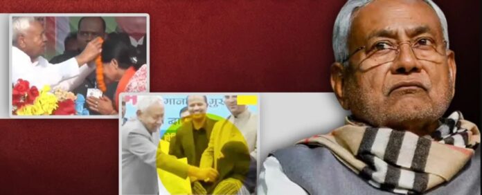 बिहार की राजनीति में नारी और विवाद: नीतीश कुमार की छवि पर बना सवाल