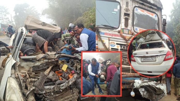 Jharkhand में सड़क हादसों का कहर जारी, सरायकेला- पश्चिमी सिंहभूम सीमा पर दर्दनाक दुर्घटना