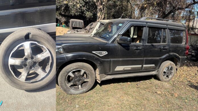 Jharkhand News: स्कॉर्पियो डिवाइडर से टकराई, रात भर वाहन में बेहोश रहे अजय प्रताप