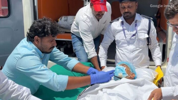 Jharkhhand News: भाजपा नेता इंद्रजीत महतो एयर एंबुलेंस से रांची लाए गए, नेताओं ने किया स्वागत
